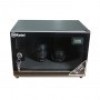 Tủ chống ẩm cao cấp Nikatei NC-20C viền nhôm mạ bạc